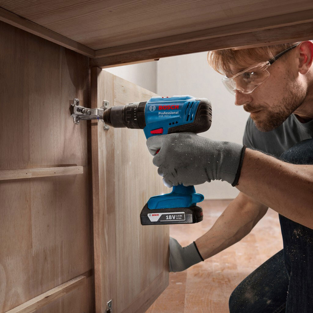 Дрель-шуруповерт Bosch Professional GSB 183-LI, Синий - № 6 Дрель-шуруповерт Bosch Professional GSB 183-LI, Синий - № 6