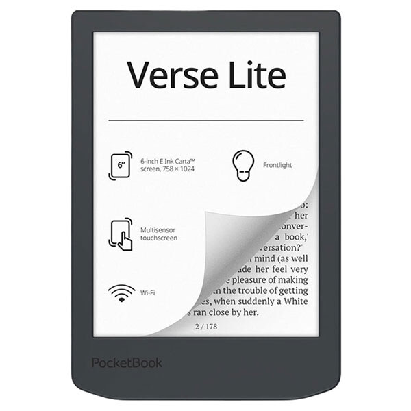 Электронная книга PocketBook 619 Verse Lite, Серый - № 1 Электронная книга PocketBook 619 Verse Lite, Серый - № 1