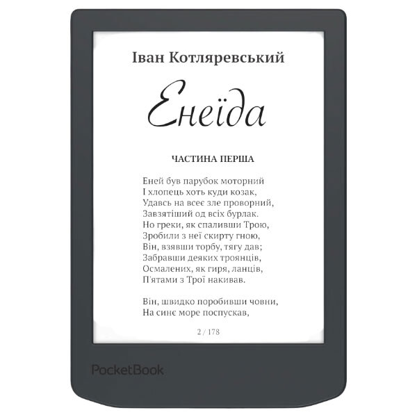 Электронная книга PocketBook 619 Verse Lite, Серый - № 2 Электронная книга PocketBook 619 Verse Lite, Серый - № 2
