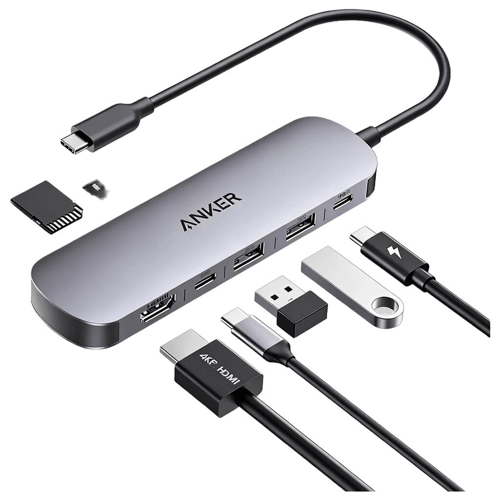 USB Hub Anker A83D2HA1, Черный - № 2 USB Hub Anker A83D2HA1, Черный - № 2