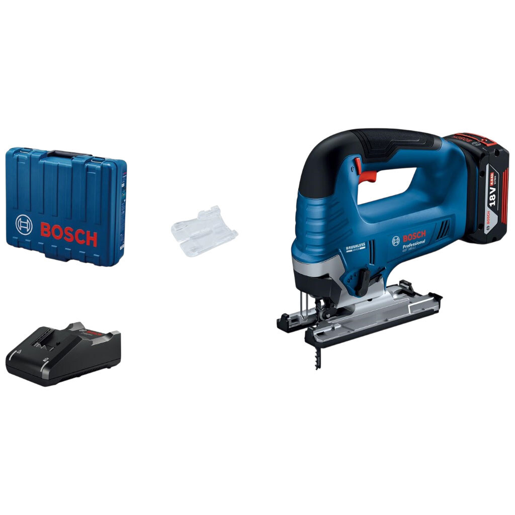 Лобзик Bosch Professional GST 185-LI, Синий - № 2 Лобзик Bosch Professional GST 185-LI, Синий - № 2