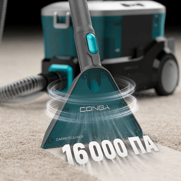 Миючий пилосос Cecotec Conga CarpetClean 10000 EasyHome, Чорний - № 2 Миючий пилосос Cecotec Conga CarpetClean 10000 EasyHome, Чорний - № 2