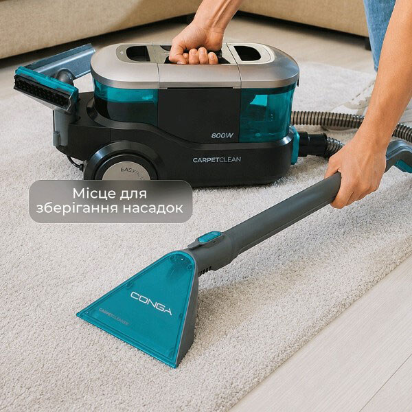 Миючий пилосос Cecotec Conga CarpetClean 10000 EasyHome, Чорний - № 3 Миючий пилосос Cecotec Conga CarpetClean 10000 EasyHome, Чорний - № 3