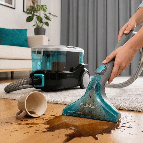 Миючий пилосос Cecotec Conga CarpetClean 10000 EasyHome, Чорний - № 7 Миючий пилосос Cecotec Conga CarpetClean 10000 EasyHome, Чорний - № 7