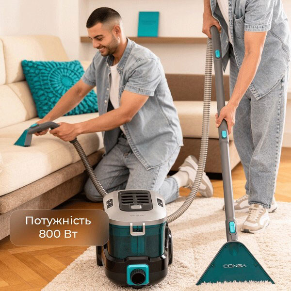 Миючий пилосос Cecotec Conga CarpetClean 10000 EasyHome, Чорний - № 9 Миючий пилосос Cecotec Conga CarpetClean 10000 EasyHome, Чорний - № 9