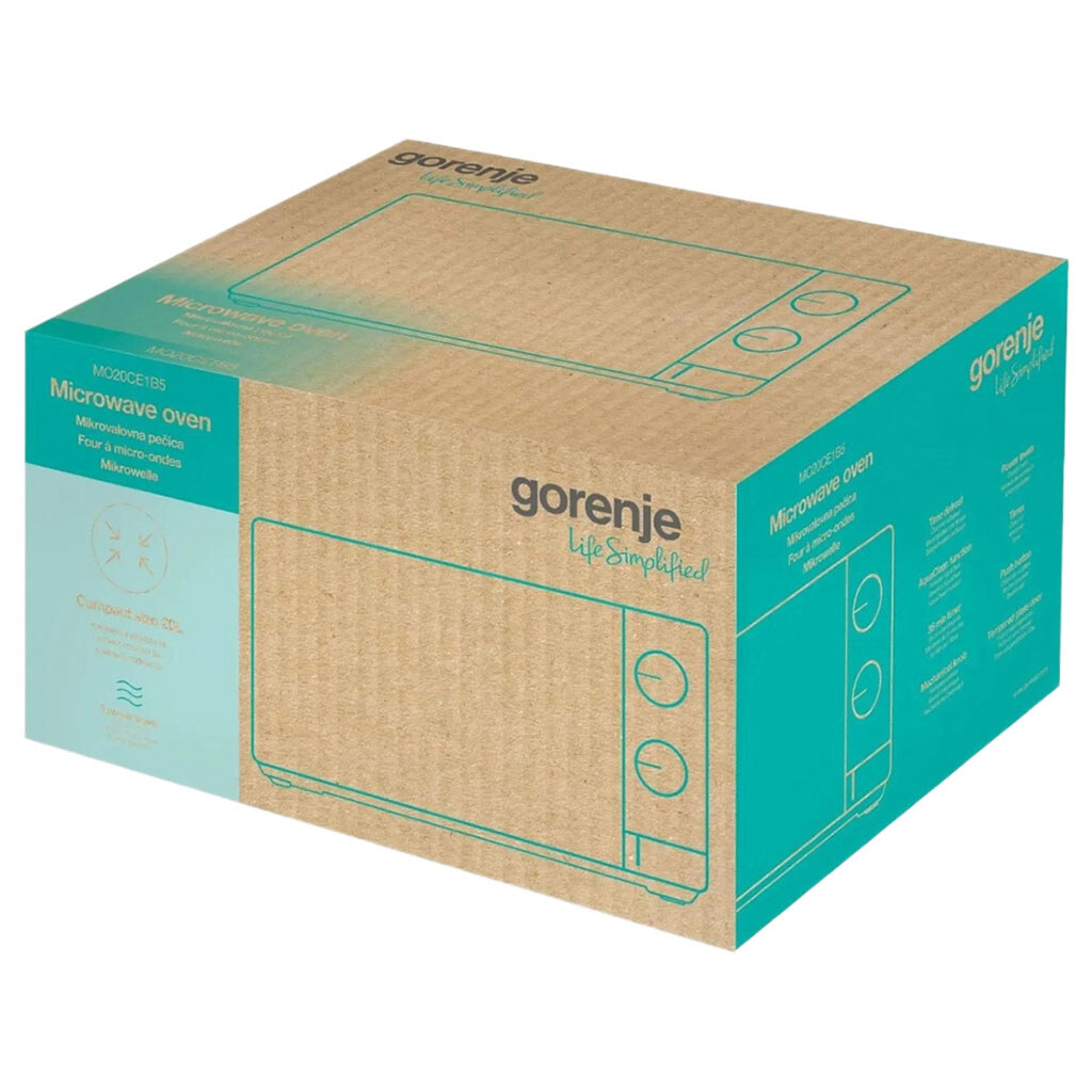 Микроволновая печь Gorenje MO20CE1B5, Черный - № 12 Микроволновая печь Gorenje MO20CE1B5, Черный - № 12
