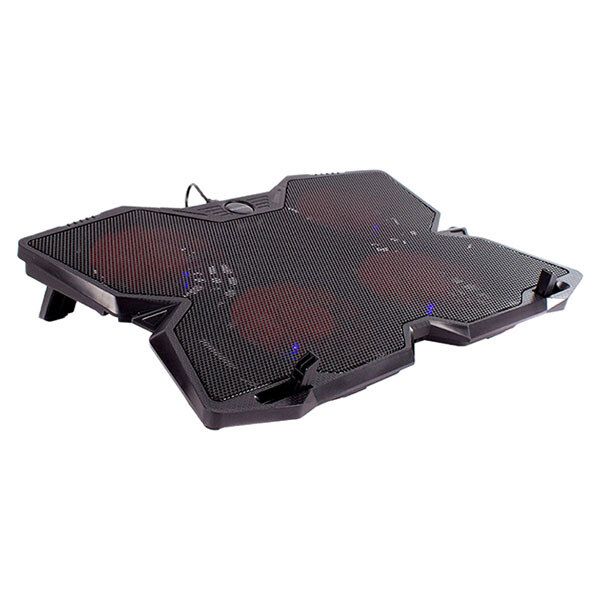 Підставка для ноутбука ColorWay Cooling Game Pro S4, Чорний - № 3 Підставка для ноутбука ColorWay Cooling Game Pro S4, Чорний - № 3