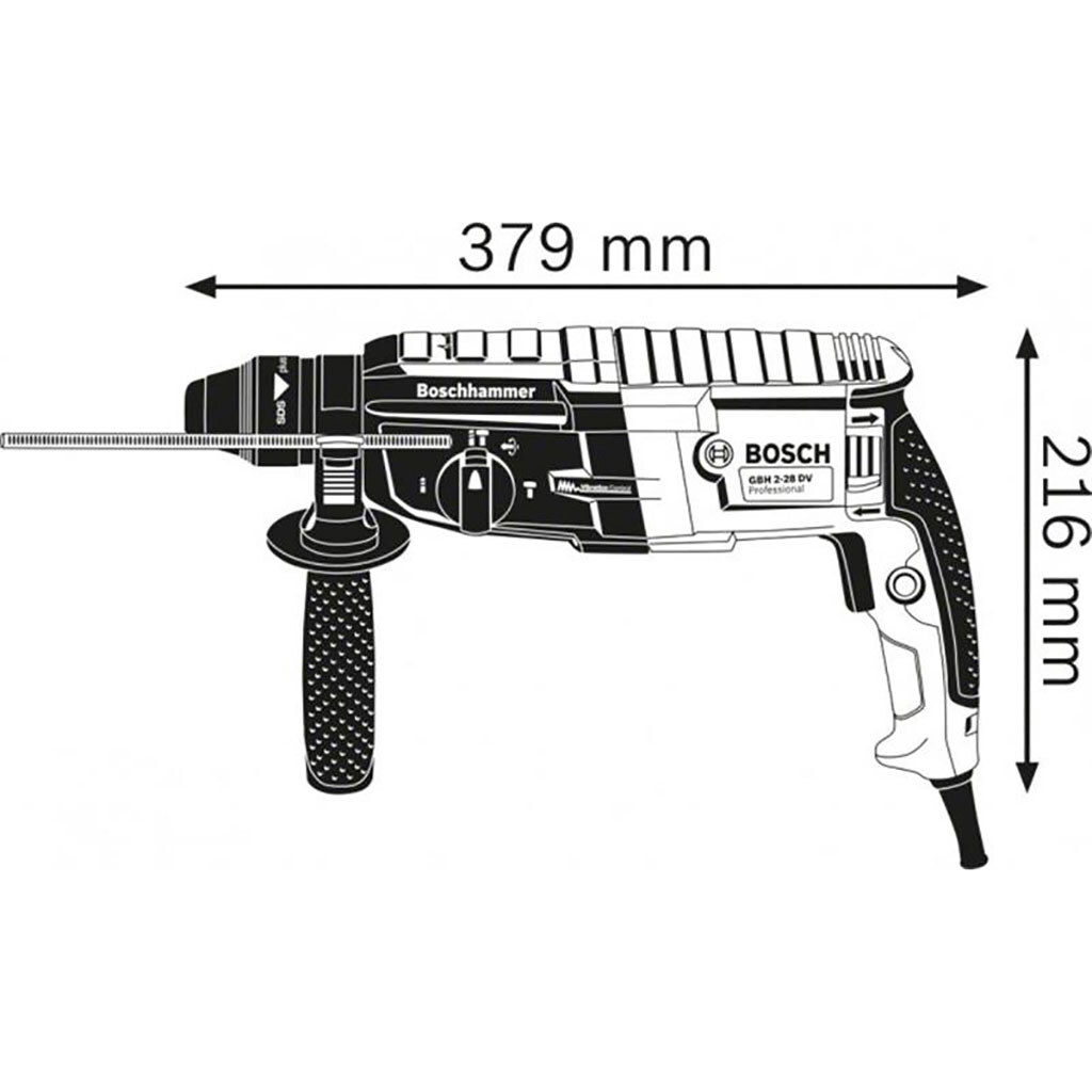 Перфоратор Bosch GBH 2-28 - № 5 Перфоратор Bosch GBH 2-28 - № 5