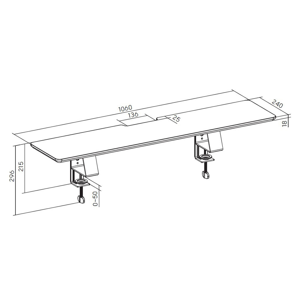 Подставка для монитора OfficePro MR147B, Черный - № 10 Подставка для монитора OfficePro MR147B, Черный - № 10