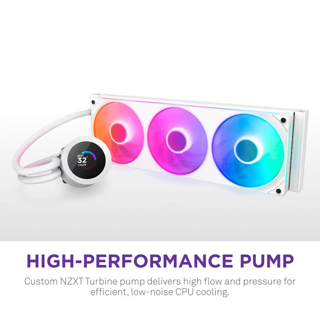 Система водяного охлаждения NZXT Kraken Plus 360 - № 10 Система водяного охлаждения NZXT Kraken Plus 360 - № 10