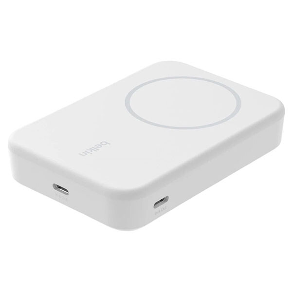 Портативная батарея (Power Bank) Belkin Magnetic Kickstand, 5000 mAh, Белый - № 2 Портативная батарея (Power Bank) Belkin Magnetic Kickstand, 5000 mAh, Белый - № 2