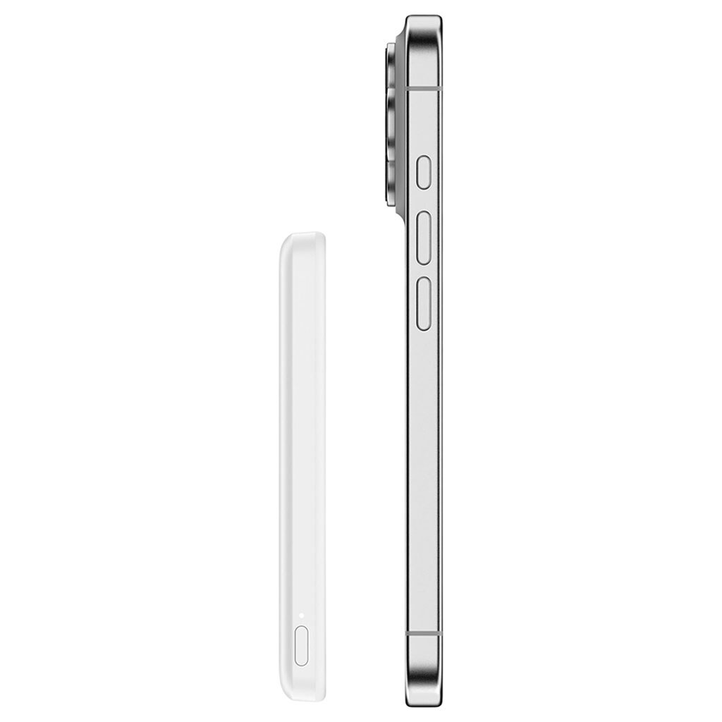 Портативная батарея (Power Bank) Belkin Power Bank Slim Magnetic, 5000 mAh, Белый - № 5 Портативная батарея (Power Bank) Belkin Power Bank Slim Magnetic, 5000 mAh, Белый - № 5