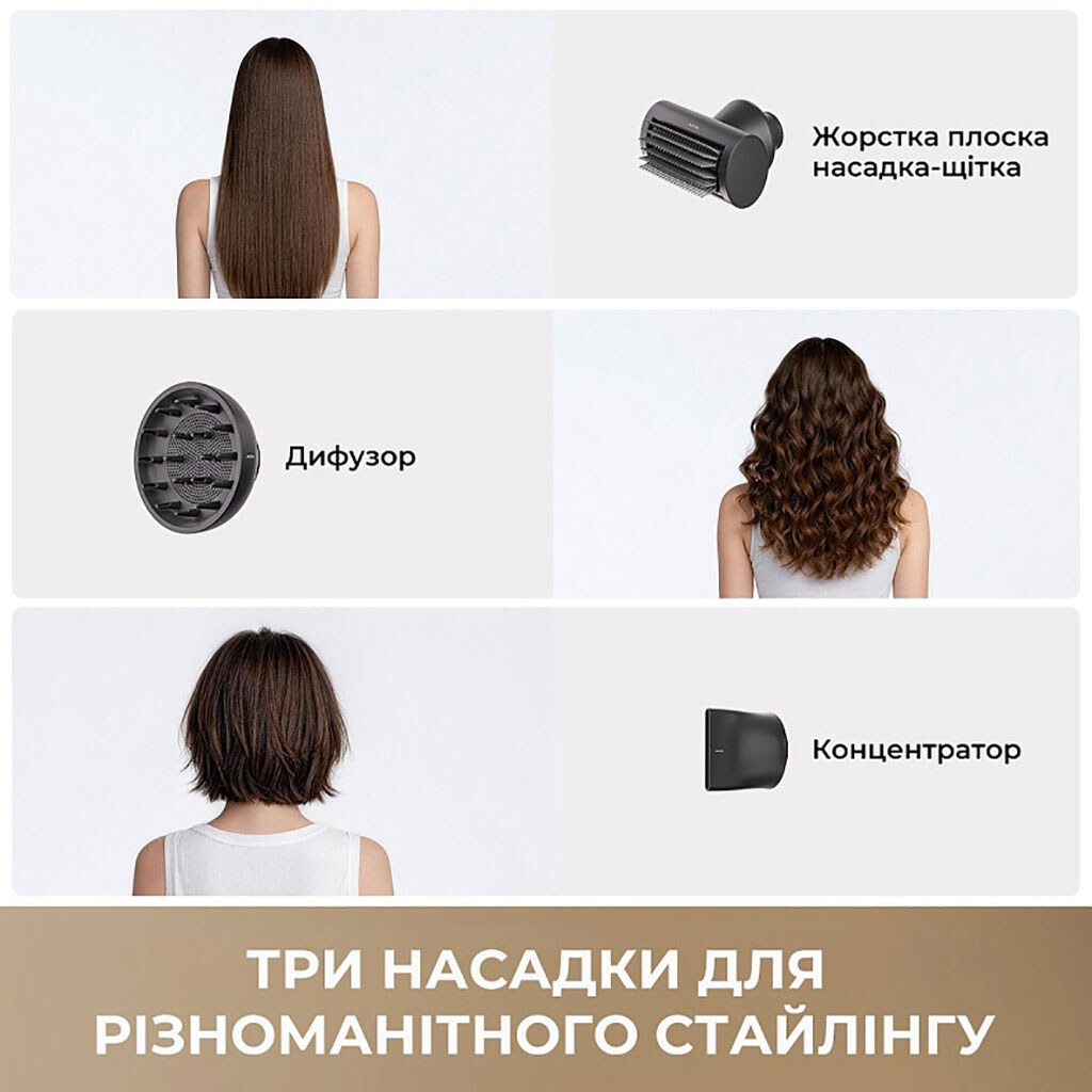 Фен Mova Aero C Mist, Розовый - № 8 Фен Mova Aero C Mist, Розовый - № 8