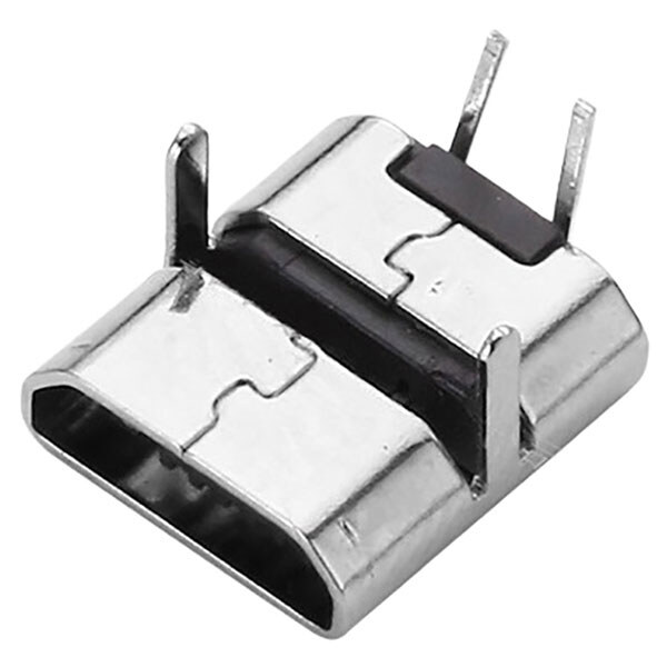 Гнездо Micro USB B, 2pin, в плату, горизонтальное, без юбки - № 2 Гнездо Micro USB B, 2pin, в плату, горизонтальное, без юбки - № 2