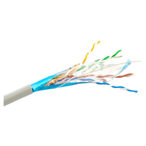 Кабель FTP, Cat 5e, 4PR, CU, 0.51 мм, PVC, indoor, екранований - № 1 Кабель FTP, Cat 5e, 4PR, CU, 0.51 мм, PVC, indoor, екранований - № 1