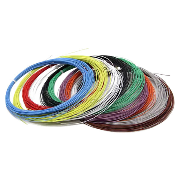 Провода монтажные UL10064, 26AWG, 7x0.16mm, изоляция FEP, Желтый - № 2 Провода монтажные UL10064, 26AWG, 7x0.16mm, изоляция FEP, Желтый - № 2
