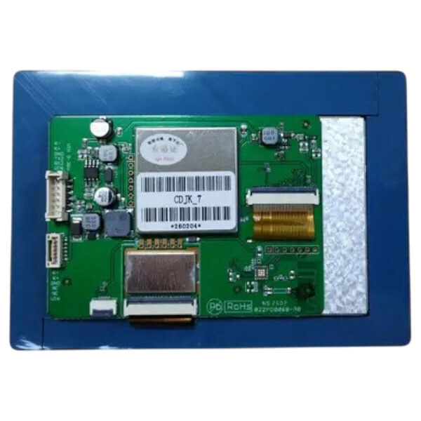 LCD дисплей 3.2" для контролера JK BMS JIKONG, з кнопкою управління, врізний - № 3 LCD дисплей 3.2" для контролера JK BMS JIKONG, з кнопкою управління, врізний - № 3