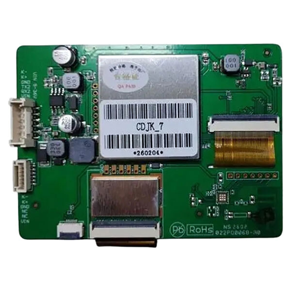 LCD дисплей 3.2" для контролера JK BMS JIKONG, з кнопкою управління, врізний - № 4 LCD дисплей 3.2" для контролера JK BMS JIKONG, з кнопкою управління, врізний - № 4