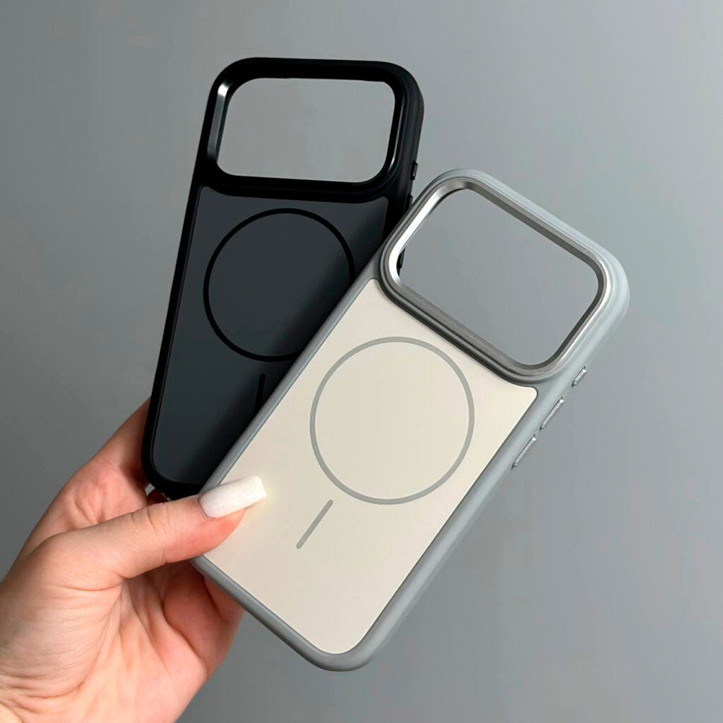 Чехол (накладка) Apple iPhone 16, Air Beats Core Protection, MagSafe, Серый - № 3 Чехол (накладка) Apple iPhone 16, Air Beats Core Protection, MagSafe, Серый - № 3