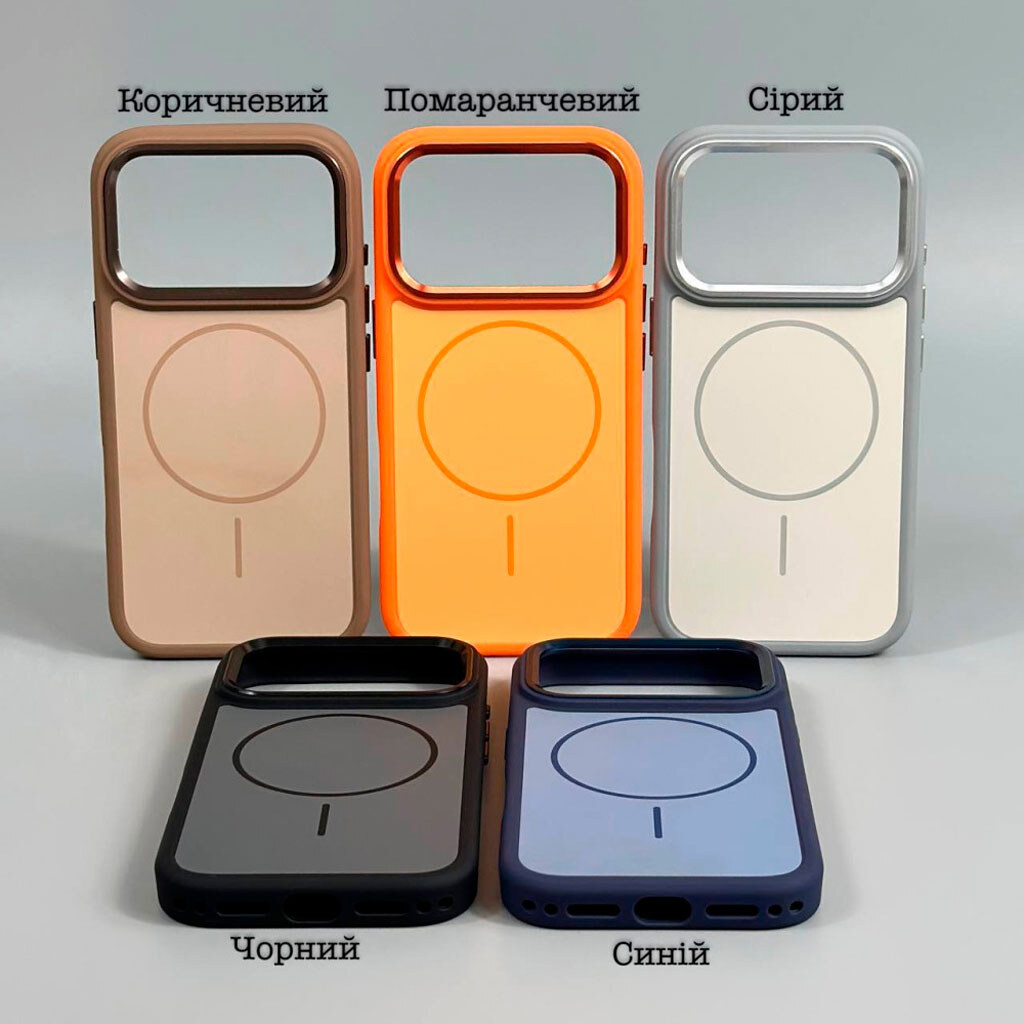 Чехол (накладка) Apple iPhone 17 Pro Max, Air Beats Core Protection, MagSafe, Коричневый - № 8 Чехол (накладка) Apple iPhone 17 Pro Max, Air Beats Core Protection, MagSafe, Коричневый - № 8