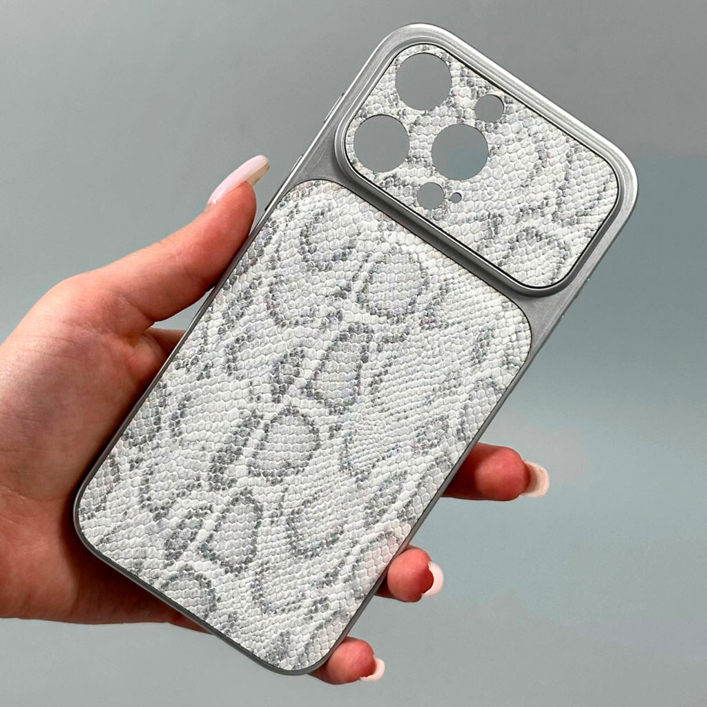 Чехол (накладка) Apple iPhone 12, Reptile, Черный - № 3 Чехол (накладка) Apple iPhone 12, Reptile, Черный - № 3