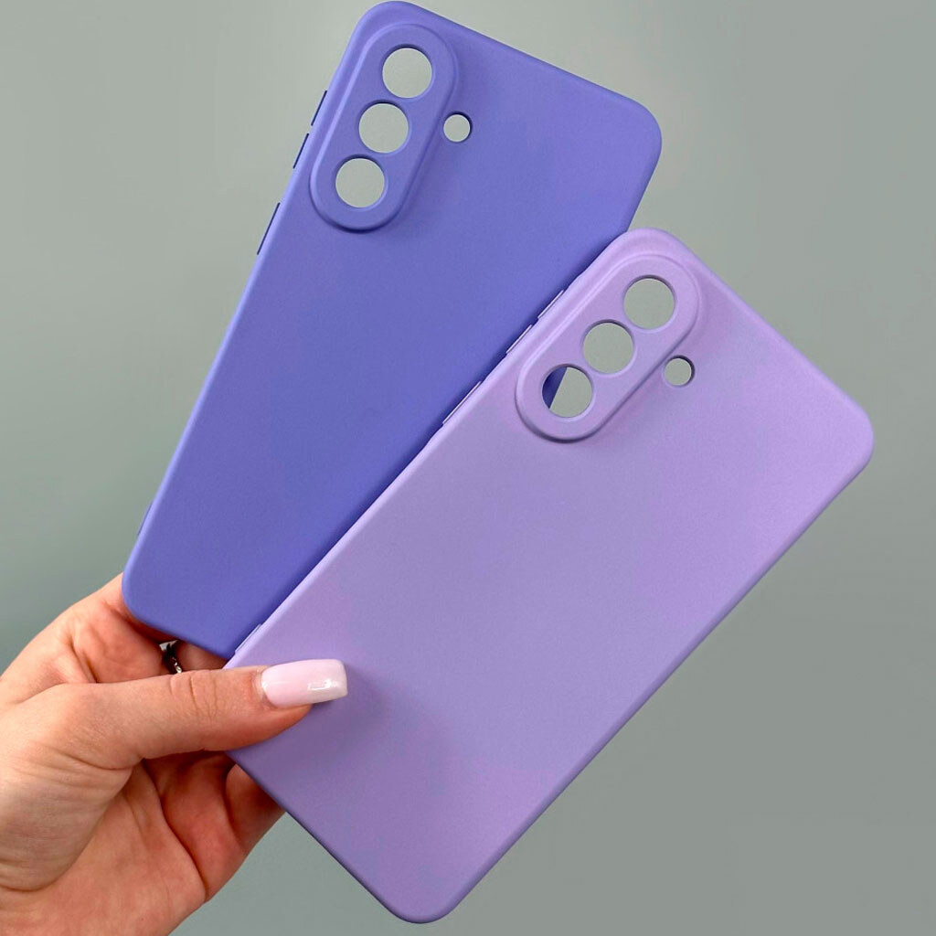 Чехол (накладка) Samsung Galaxy A26 5G, Original Soft Case, Ivory, Серый - № 5 Чехол (накладка) Samsung Galaxy A26 5G, Original Soft Case, Ivory, Серый - № 5