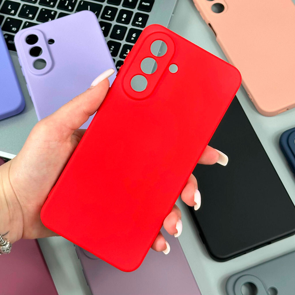 Чехол (накладка) Xiaomi Redmi Note 15 / Redmi Note 15 5G, Original Soft Case, Персиковый - № 4 Чехол (накладка) Xiaomi Redmi Note 15 / Redmi Note 15 5G, Original Soft Case, Персиковый - № 4