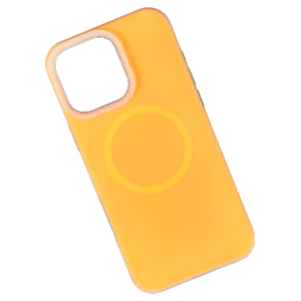 Чехол (накладка) Apple iPhone 13, Matte Neon Box, MagSafe, Оранжевый - № 1 Чехол (накладка) Apple iPhone 13, Matte Neon Box, MagSafe, Оранжевый - № 1