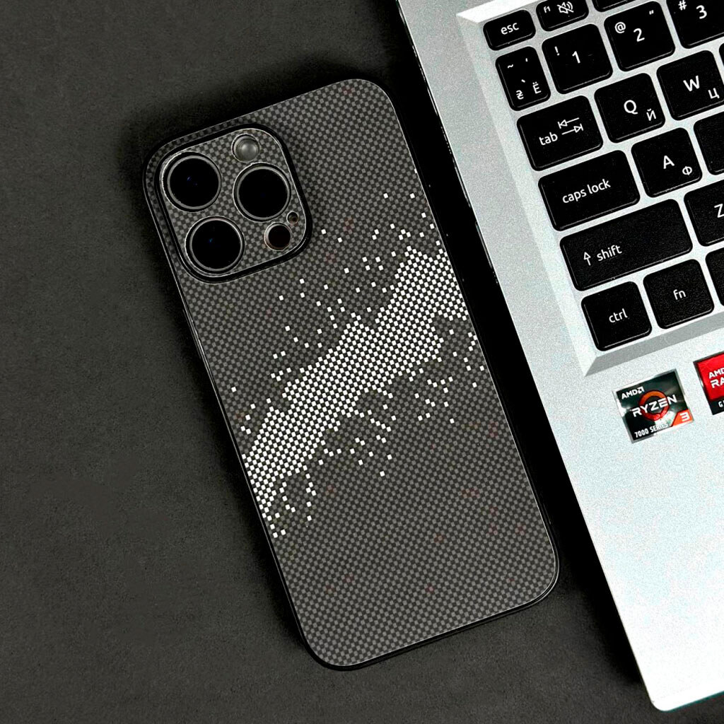 Чехол (накладка) Xiaomi Redmi 15A 5G, Elite Carbonique, Design 1, Рисунок - № 3 Чехол (накладка) Xiaomi Redmi 15A 5G, Elite Carbonique, Design 1, Рисунок - № 3
