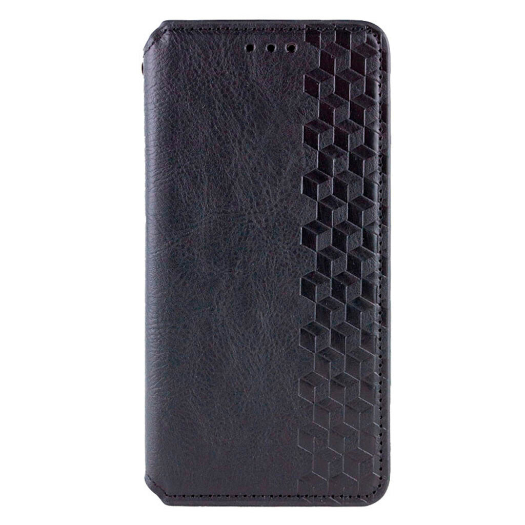 Чехол (книжка) Motorola XT2429 Moto Edge 50 Fusion, GETMAN Cubic, Черный - № 1 Чехол (книжка) Motorola XT2429 Moto Edge 50 Fusion, GETMAN Cubic, Черный - № 1