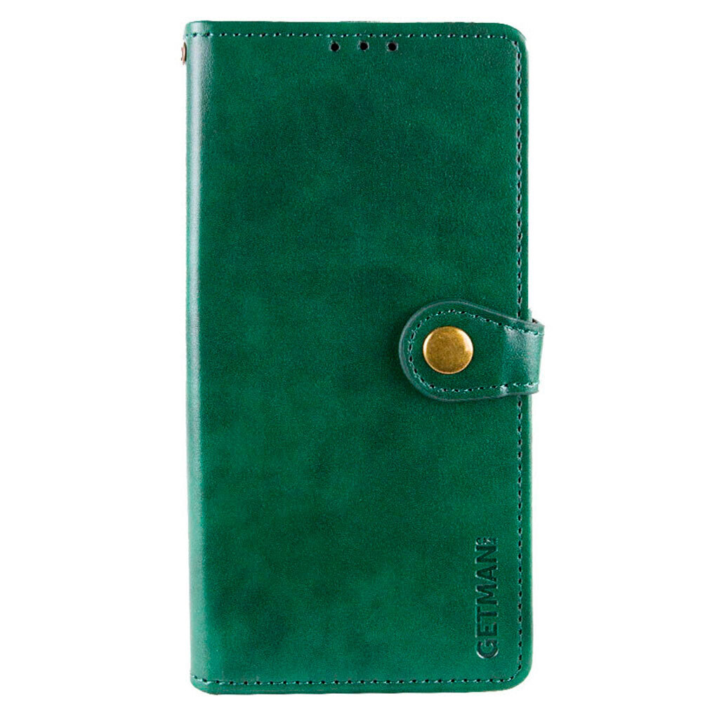 Чехол (книжка) Motorola XT2429 Moto Edge 50 Fusion, GETMAN Gallant, Зеленый - № 1 Чехол (книжка) Motorola XT2429 Moto Edge 50 Fusion, GETMAN Gallant, Зеленый - № 1
