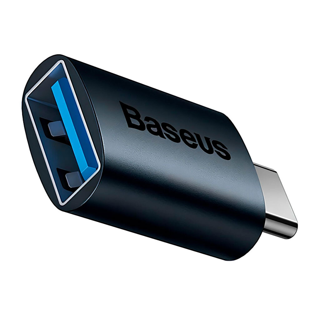 Адаптер Baseus ZJJQ000001 Ingenuity, Type-C, USB, Синій - № 1 Адаптер Baseus ZJJQ000001 Ingenuity, Type-C, USB, Синій - № 1