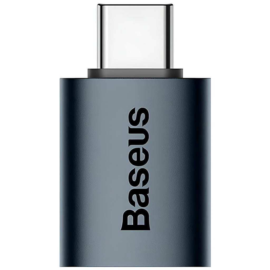 Адаптер Baseus ZJJQ000001 Ingenuity, Type-C, USB, Синій - № 3 Адаптер Baseus ZJJQ000001 Ingenuity, Type-C, USB, Синій - № 3