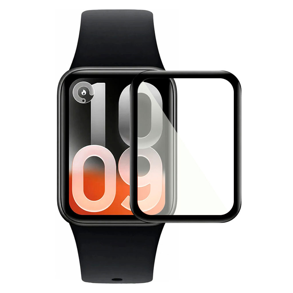 Защитная пленка Xiaomi Smart Band 10 Pro / Smart Band 10 Pro NFC, Full Glue, Полимерная, Черный - № 1 Защитная пленка Xiaomi Smart Band 10 Pro / Smart Band 10 Pro NFC, Full Glue, Полимерная, Черный - № 1