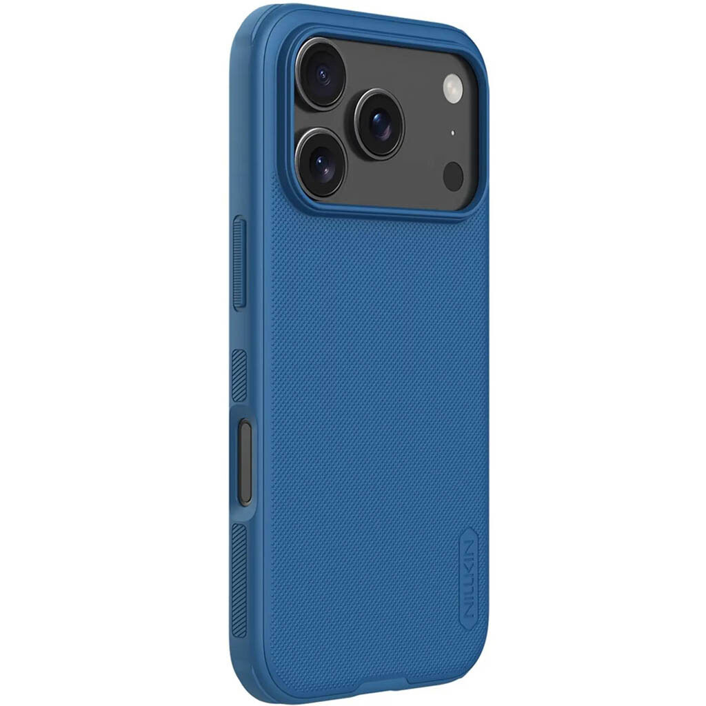 Чехол (накладка) Apple iPhone 17 Pro, Nillkin Matte Pro, Синий - № 3 Чехол (накладка) Apple iPhone 17 Pro, Nillkin Matte Pro, Синий - № 3