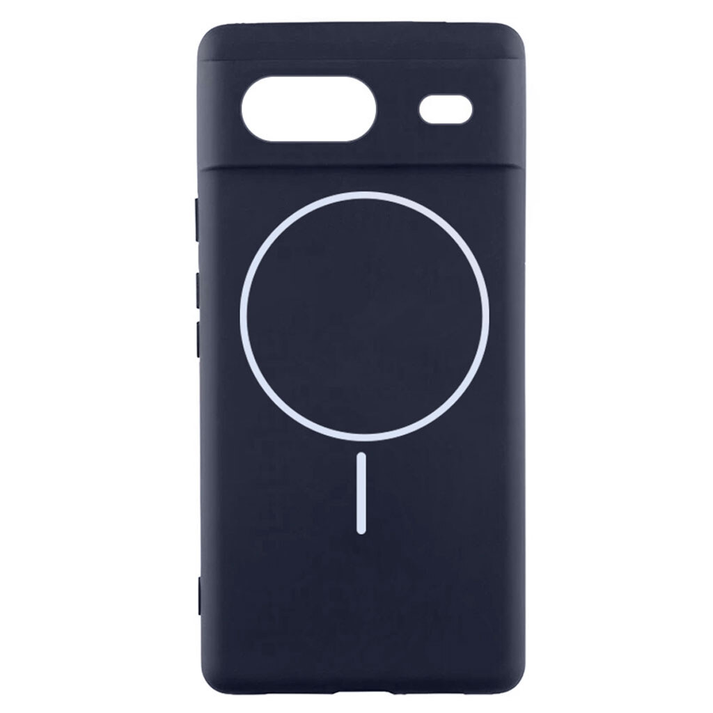 Чохол (накладка) Google Pixel 7a, Air Beats, Midnight Blue, MagSafe, Синій - № 1 Чохол (накладка) Google Pixel 7a, Air Beats, Midnight Blue, MagSafe, Синій - № 1