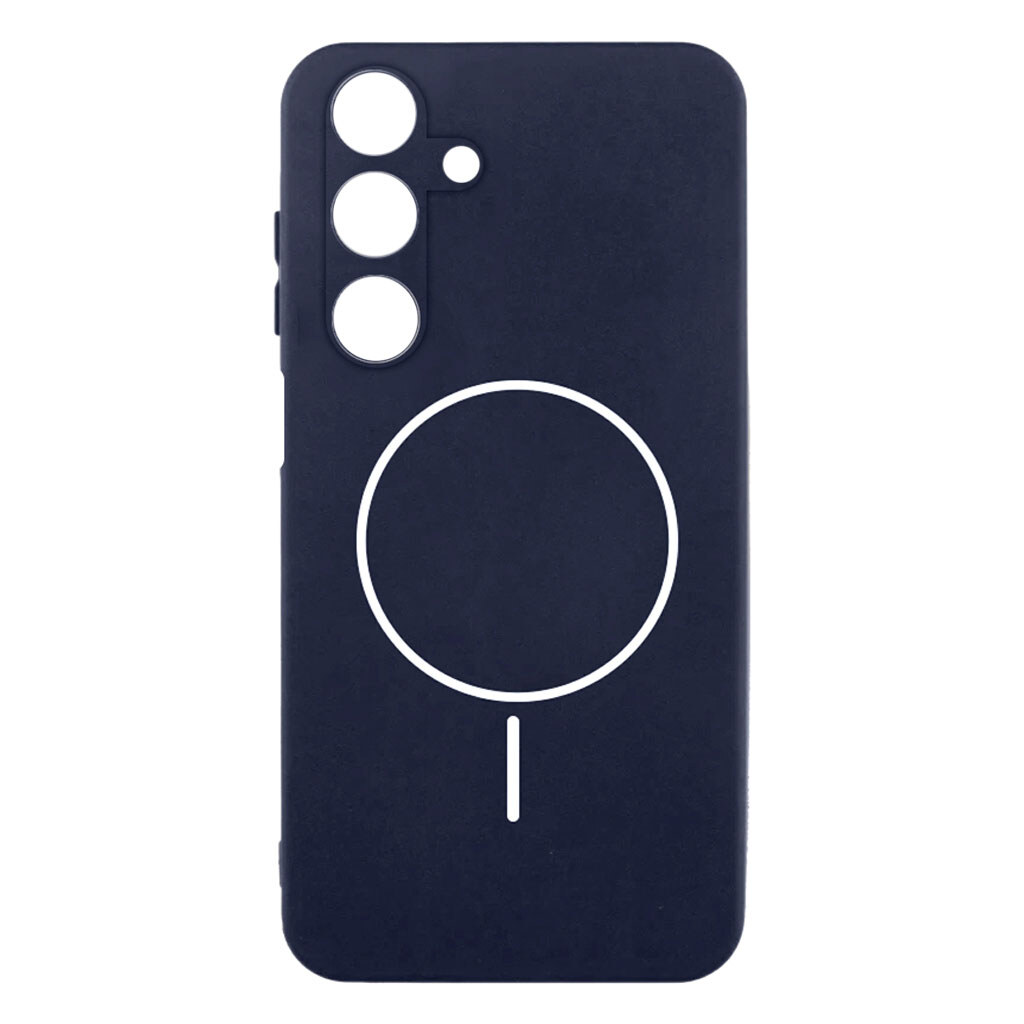 Чохол (накладка) Samsung A276 Galaxy A27, Air Beats, Midnight Blue, MagSafe, Синій - № 1 Чохол (накладка) Samsung A276 Galaxy A27, Air Beats, Midnight Blue, MagSafe, Синій - № 1