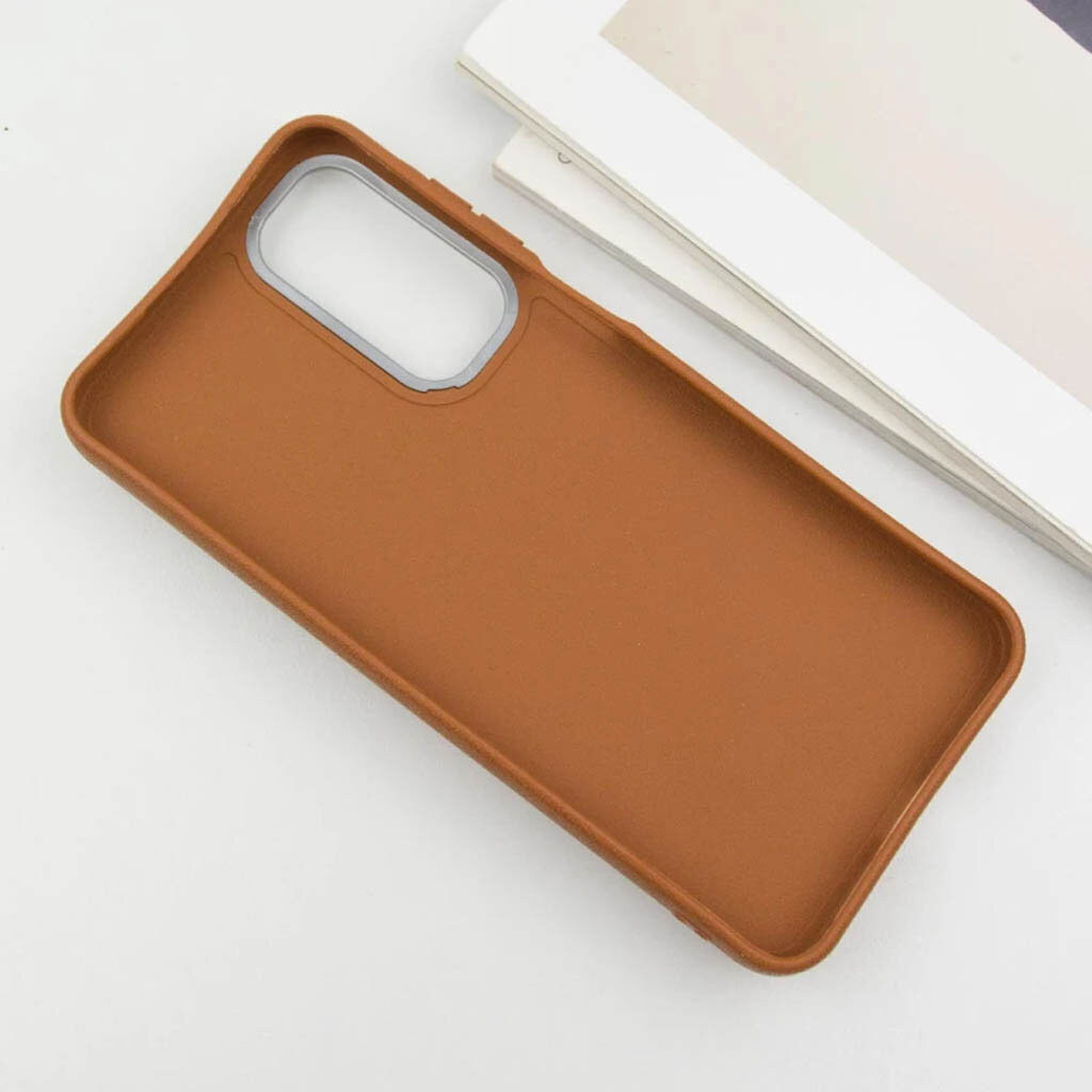Чехол (накладка) Samsung Galaxy A26 5G, Epik Leather Toys, Labubu, Коричневый - № 4 Чехол (накладка) Samsung Galaxy A26 5G, Epik Leather Toys, Labubu, Коричневый - № 4