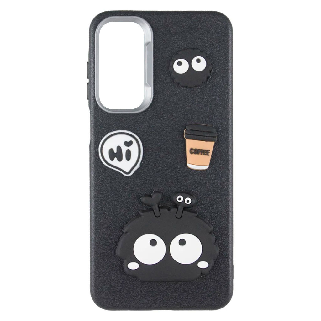 Чехол (накладка) Samsung Galaxy A26 5G, Epik Leather Toys, Monster, Черный - № 1 Чехол (накладка) Samsung Galaxy A26 5G, Epik Leather Toys, Monster, Черный - № 1