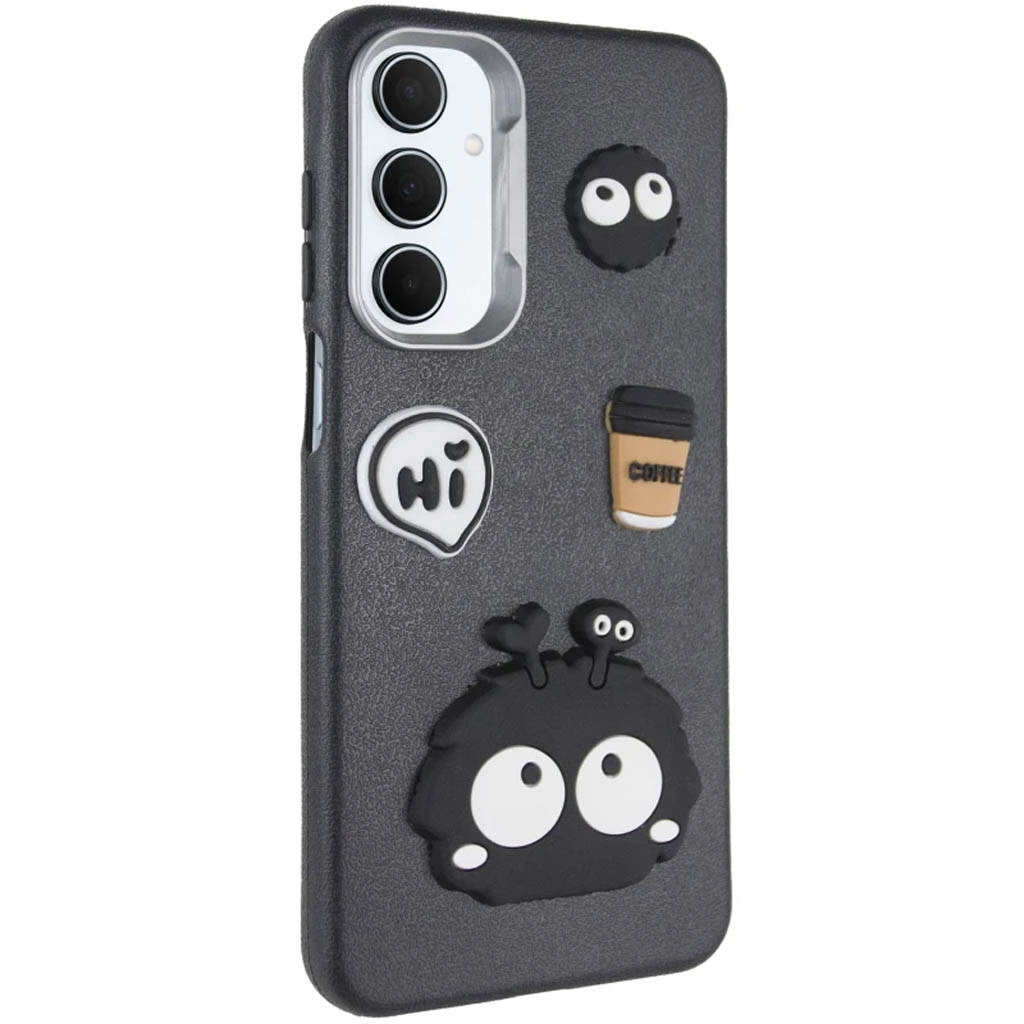Чехол (накладка) Samsung Galaxy A26 5G, Epik Leather Toys, Monster, Черный - № 2 Чехол (накладка) Samsung Galaxy A26 5G, Epik Leather Toys, Monster, Черный - № 2