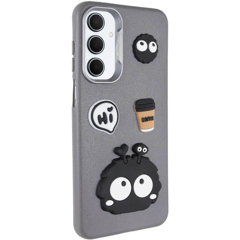 Чохол (накладка) Samsung Galaxy A26 5G, Epik Leather Toys, Monster, Сірий - № 2 Чохол (накладка) Samsung Galaxy A26 5G, Epik Leather Toys, Monster, Сірий - № 2