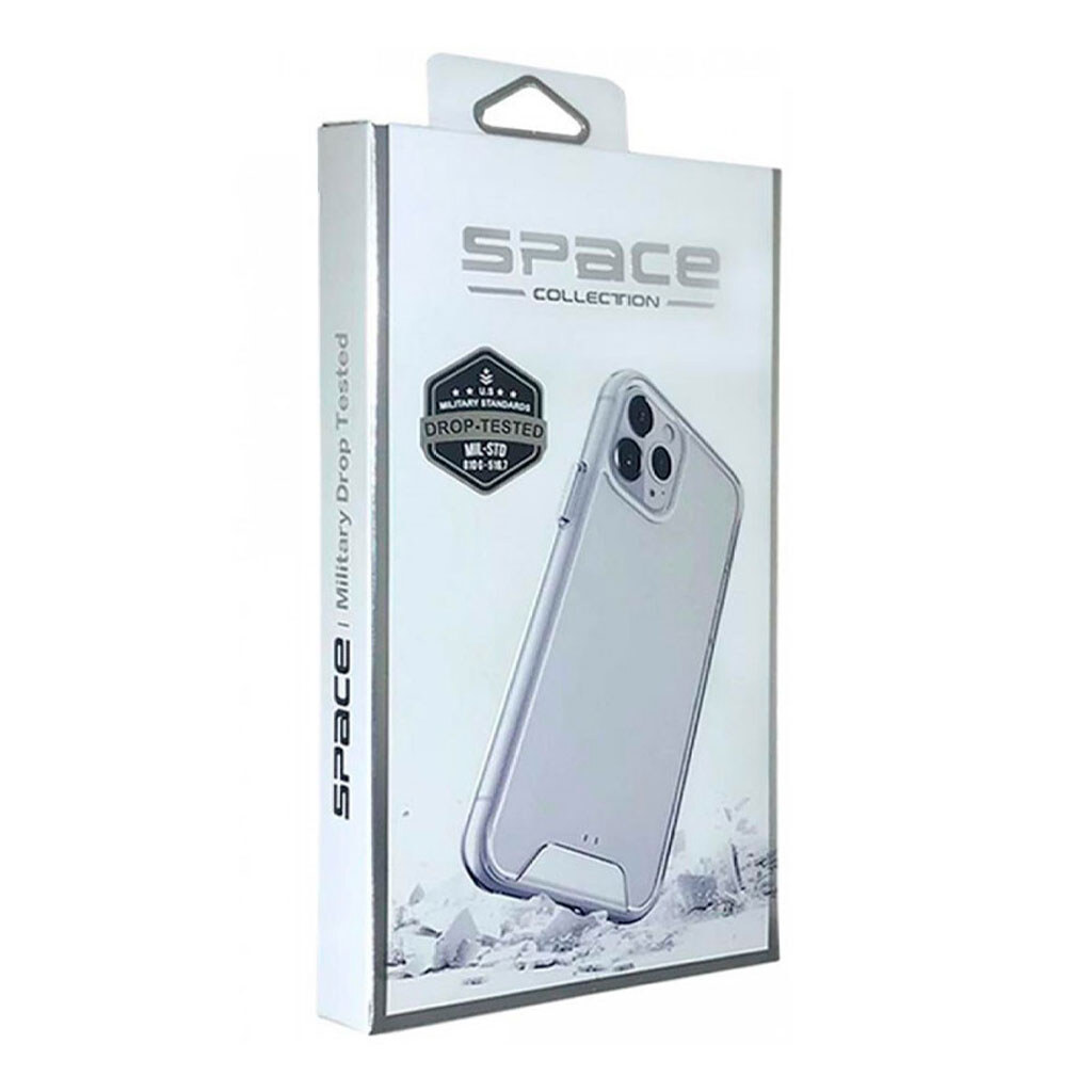 Чехол (накладка) Motorola XT2429 Moto Edge 50 Fusion, BeCover Space Case, Прозрачный - № 2 Чехол (накладка) Motorola XT2429 Moto Edge 50 Fusion, BeCover Space Case, Прозрачный - № 2
