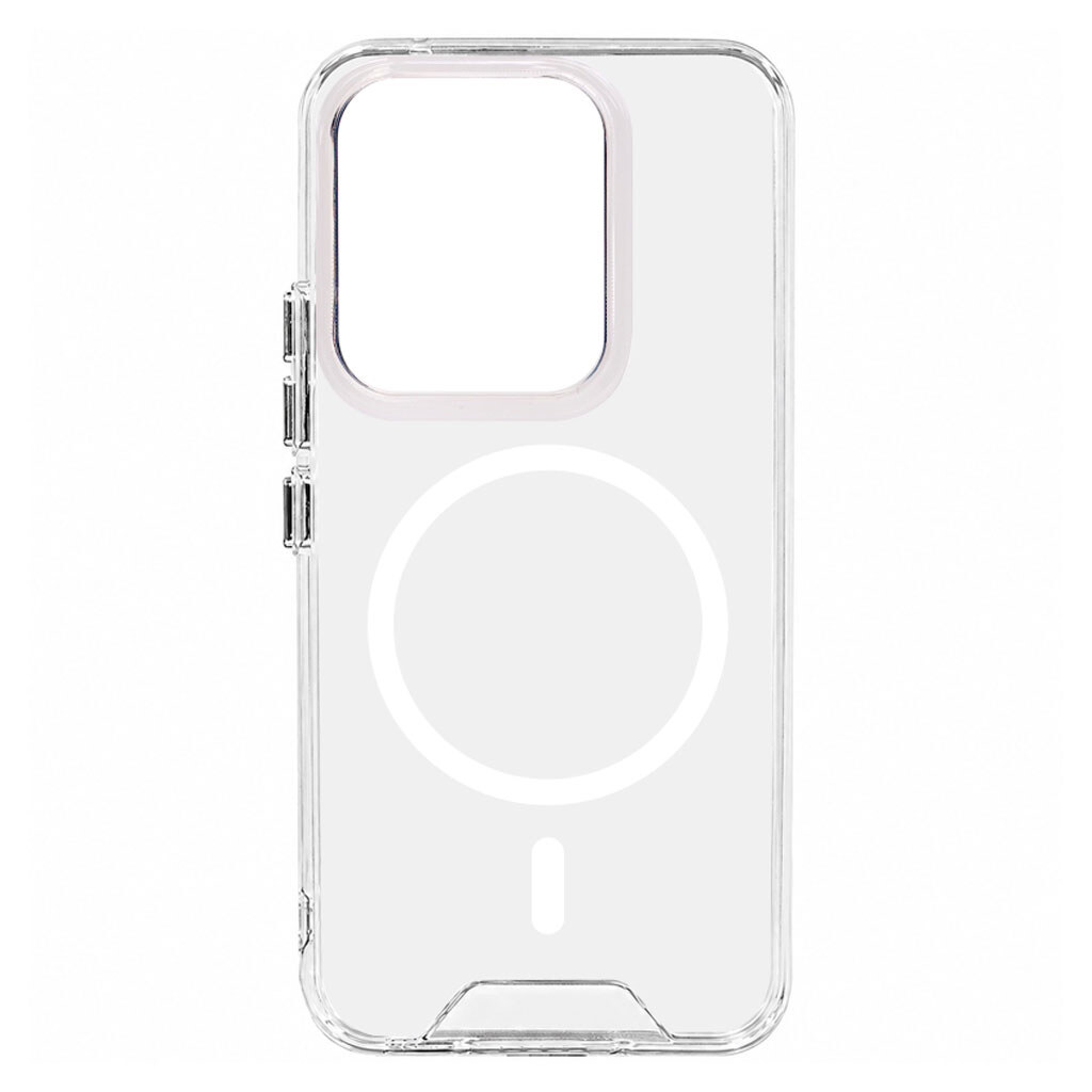 Чохол (накладка) Xiaomi Redmi Note 14, Space, MagSafe, Прозорий - № 1 Чохол (накладка) Xiaomi Redmi Note 14, Space, MagSafe, Прозорий - № 1