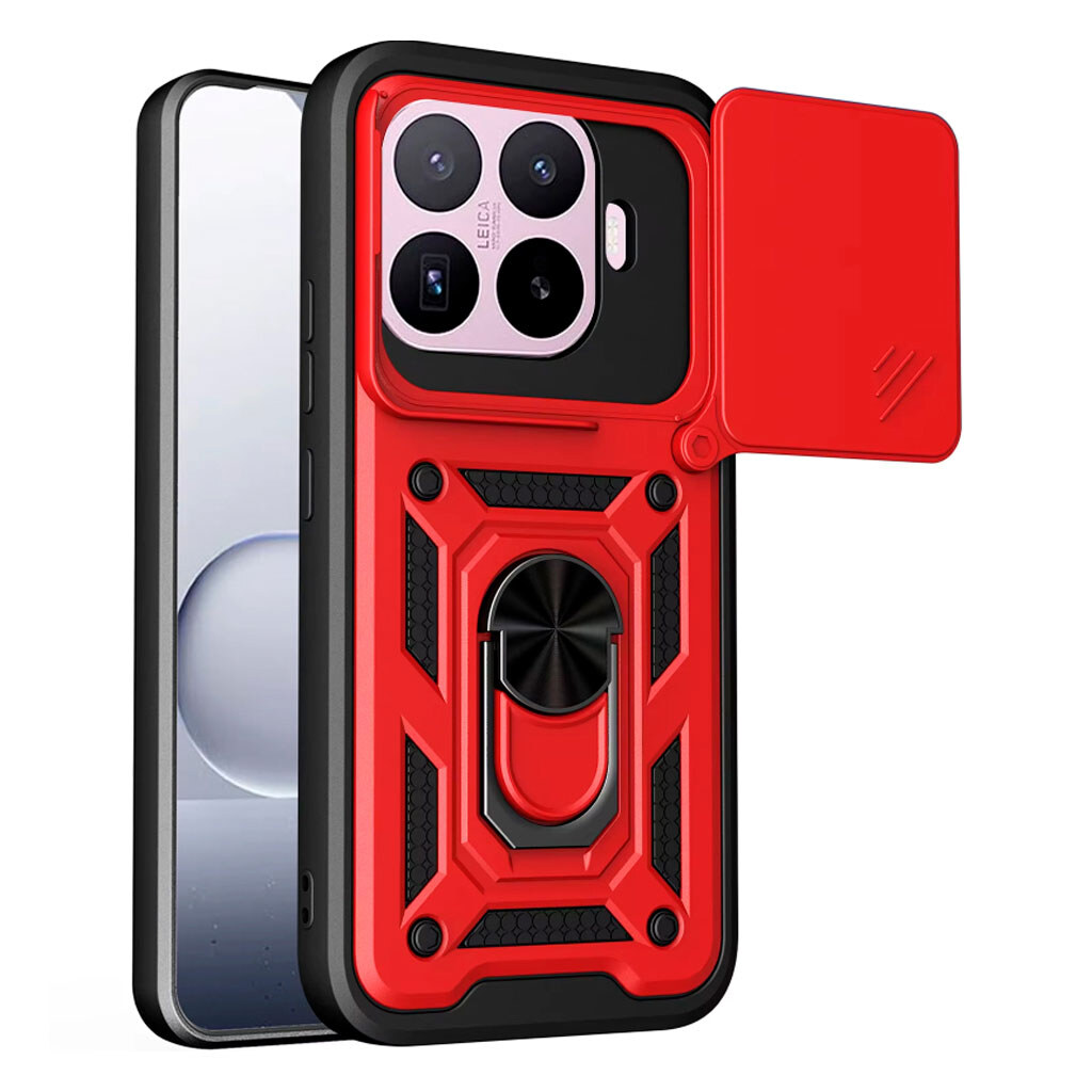 Чохол (накладка) Xiaomi 17T Pro, Armor Guard Shield, Червоний - № 1 Чохол (накладка) Xiaomi 17T Pro, Armor Guard Shield, Червоний - № 1