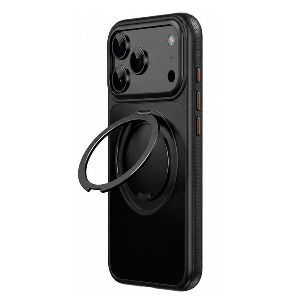 Чохол (накладка) Apple iPhone 17 Pro, Ummi Stylish, MagSafe, Чорний - № 2 Чохол (накладка) Apple iPhone 17 Pro, Ummi Stylish, MagSafe, Чорний - № 2