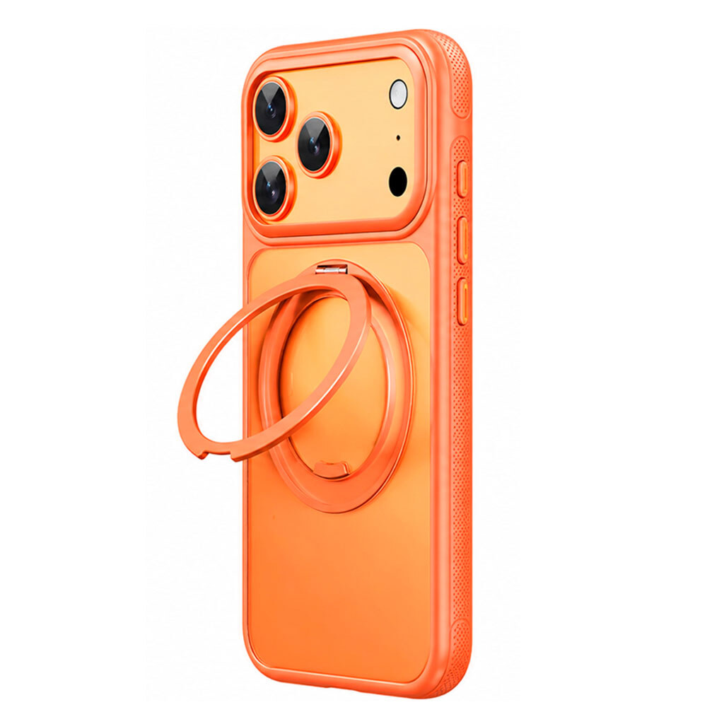 Чехол (накладка) Apple iPhone 17 Pro, Ummi Stylish, MagSafe, Оранжевый - № 2 Чехол (накладка) Apple iPhone 17 Pro, Ummi Stylish, MagSafe, Оранжевый - № 2