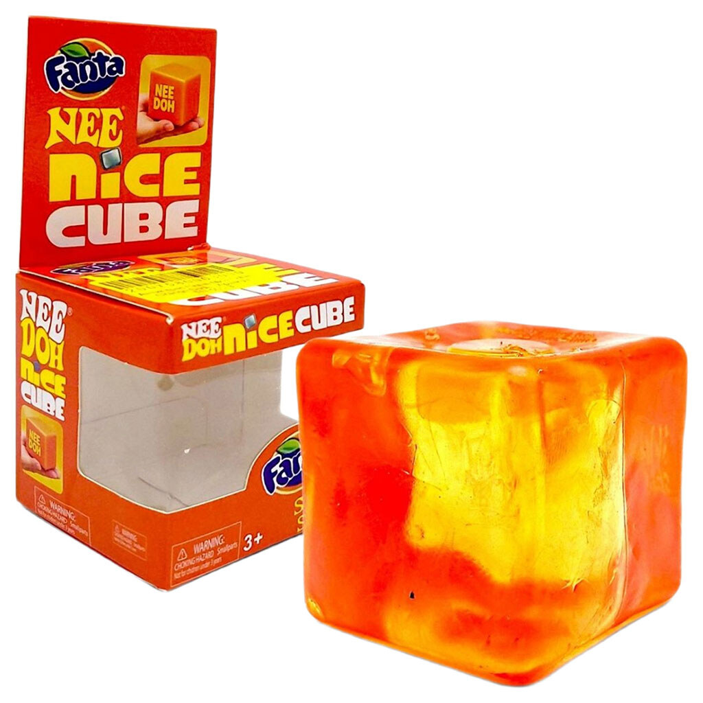Антистресс-сквиш "Nice Cube Orange Soda", Mic - № 2 Антистресс-сквиш "Nice Cube Orange Soda", Mic - № 2