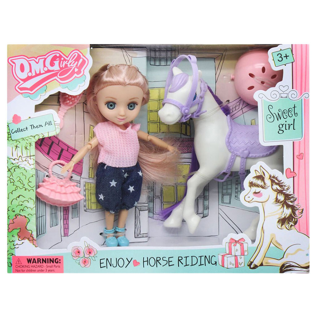 Игровой набор "Кукла Мия с конем" - № 1 Игровой набор "Кукла Мия с конем" - № 1