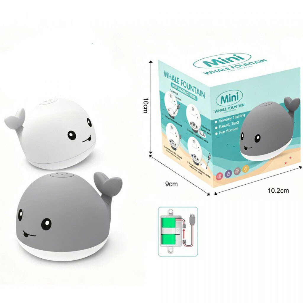Кит с фонтаном, работает от USB-кабеля, микс, Mic - № 3 Кит с фонтаном, работает от USB-кабеля, микс, Mic - № 3