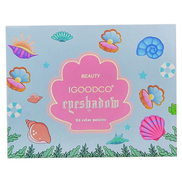 Косметика: палетка, тіні для повік, 24 кол., Пензлик, короб. 16x13x1 см, Igoodco - № 3 Косметика: палетка, тіні для повік, 24 кол., Пензлик, короб. 16x13x1 см, Igoodco - № 3